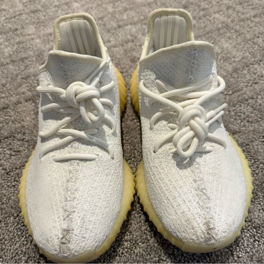 Yeezys White and Cream Sneakers